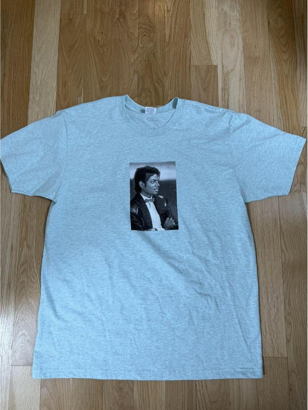 Supreme michael jackson heathered turquoise tshirt xl
